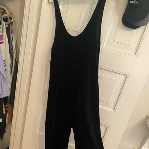 Free people black overalls
